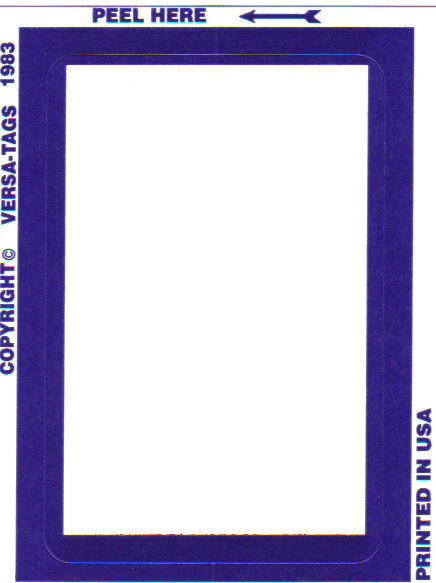 Versatags ~ The Macray Company - Manufacturer of plastic key tags ...